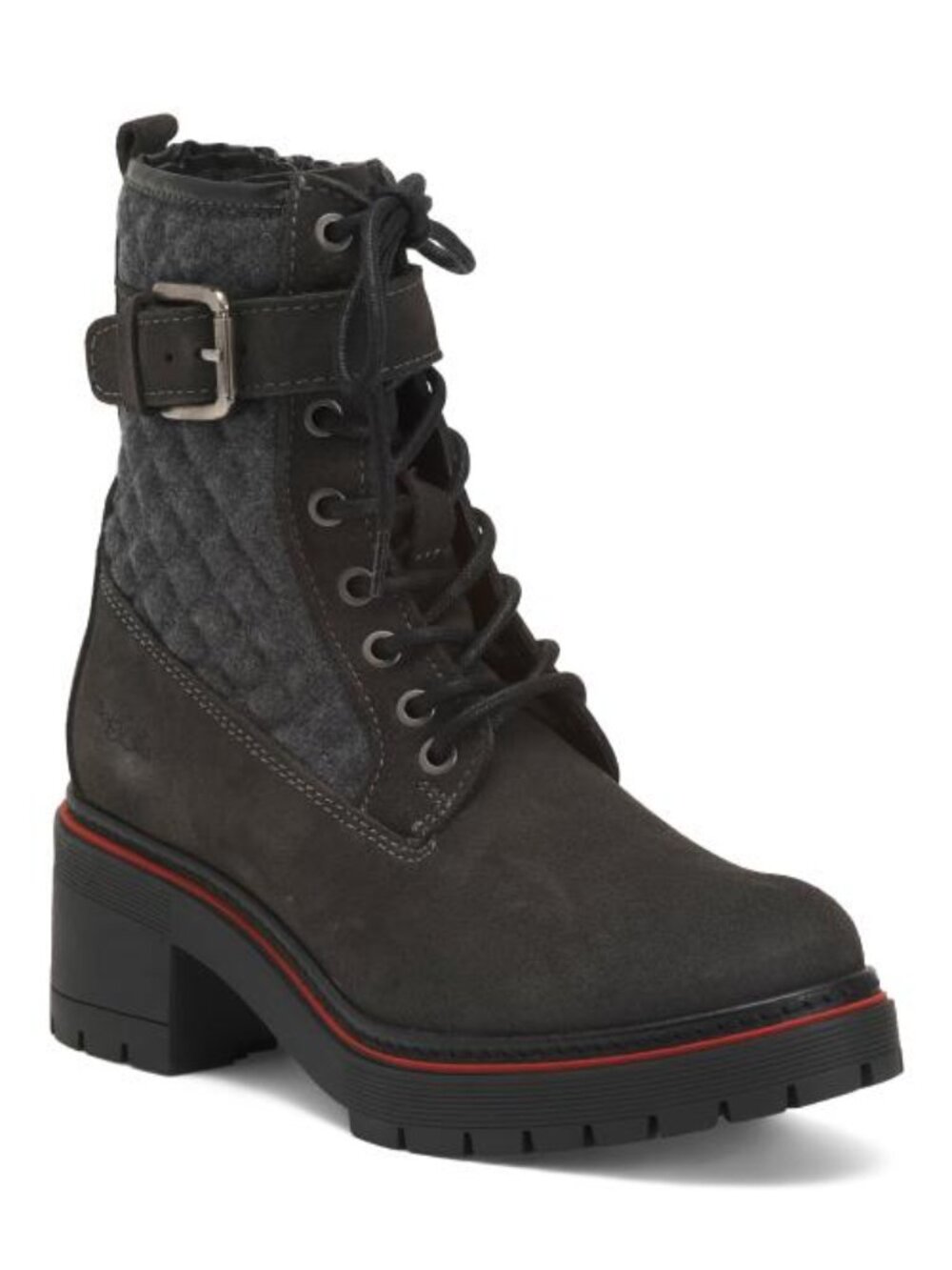 BOS. & CO. Made In Portugal Suede Waterproof Zing Booties